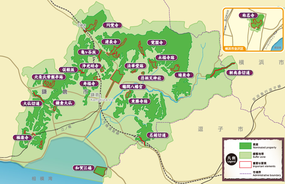 資産の概要 地図