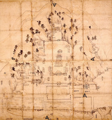 “Engakuji Keidai Ezu” (Engakuji Temple Compound Pictorial Drawing) .